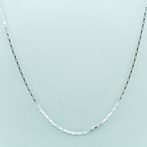 18in Sterling Silver box chain
