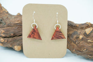 Redwood Burl earrings